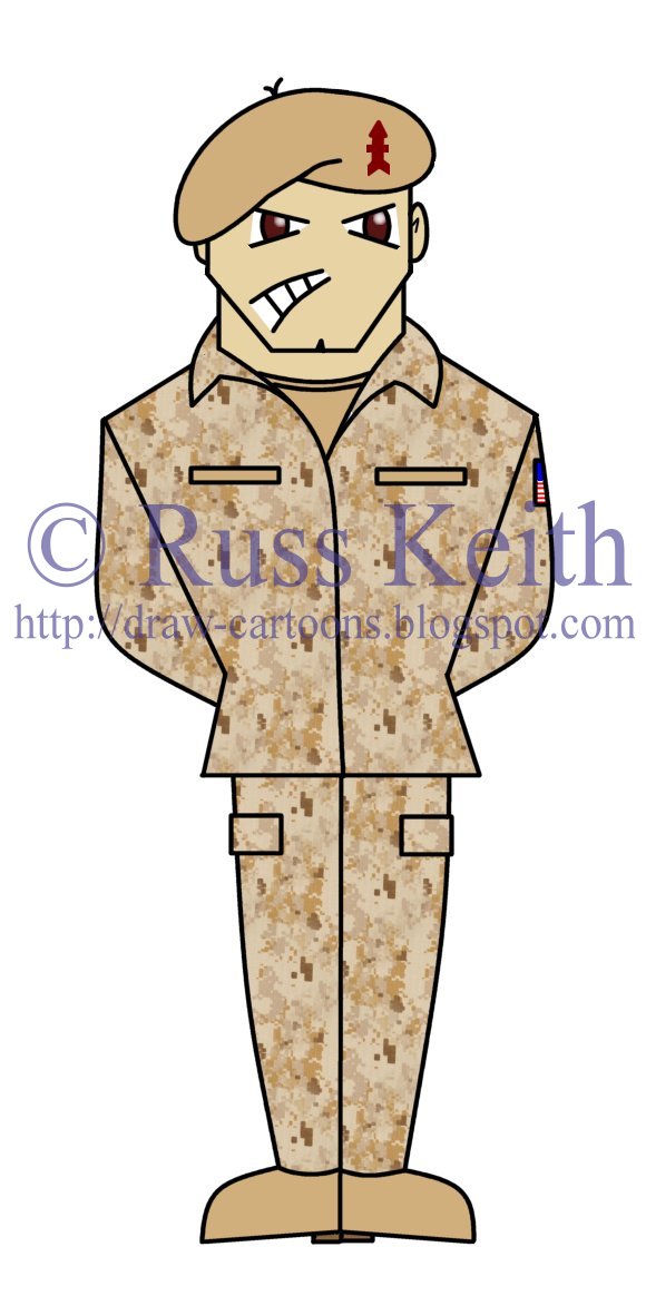 580x1164 Cartoon Army Soldier Drawing