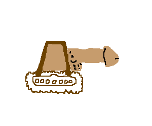 300x250 Army Tank With Penis Shaped Gun