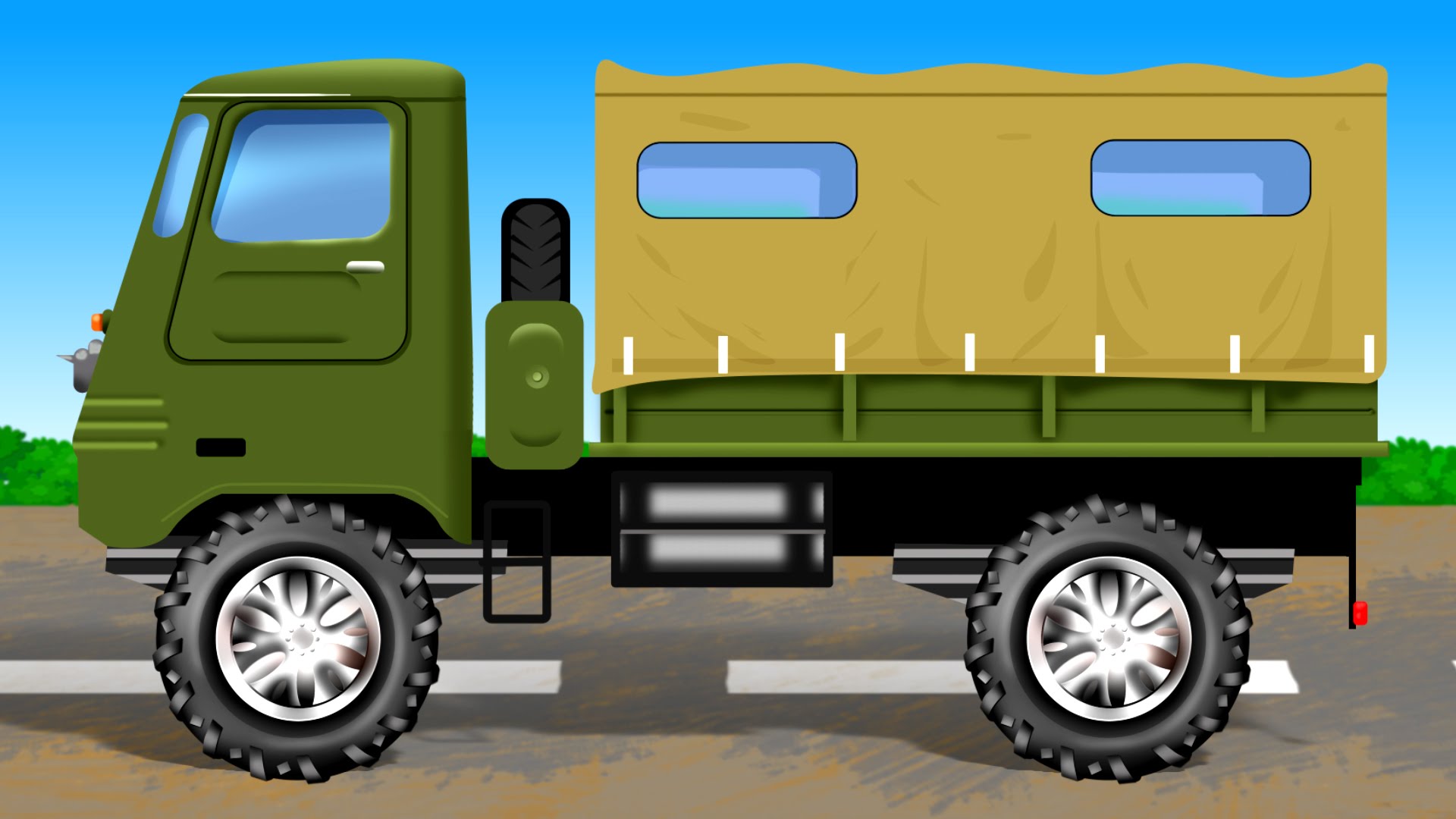 1920x1080 Army Truck Formations Army Vehicles Children Videos