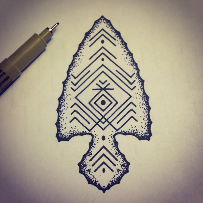 864x864 Arrowhead Tattoos Tattoo, Body Art And Piercings