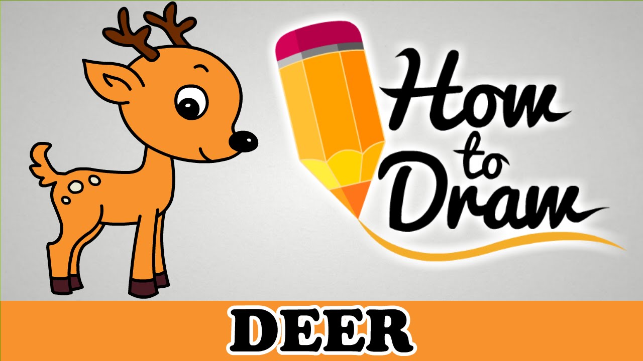 1280x720 How To Draw A Deer