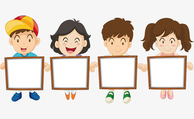 650x400 Children Drawing Board Title Box, Vector Png, Child Education, Art