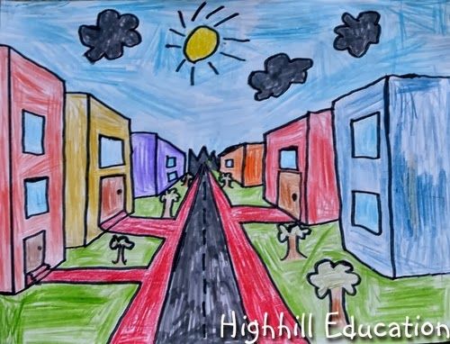 500x382 74 Best Perspectives Paths Roads 4 Kids Images On Art