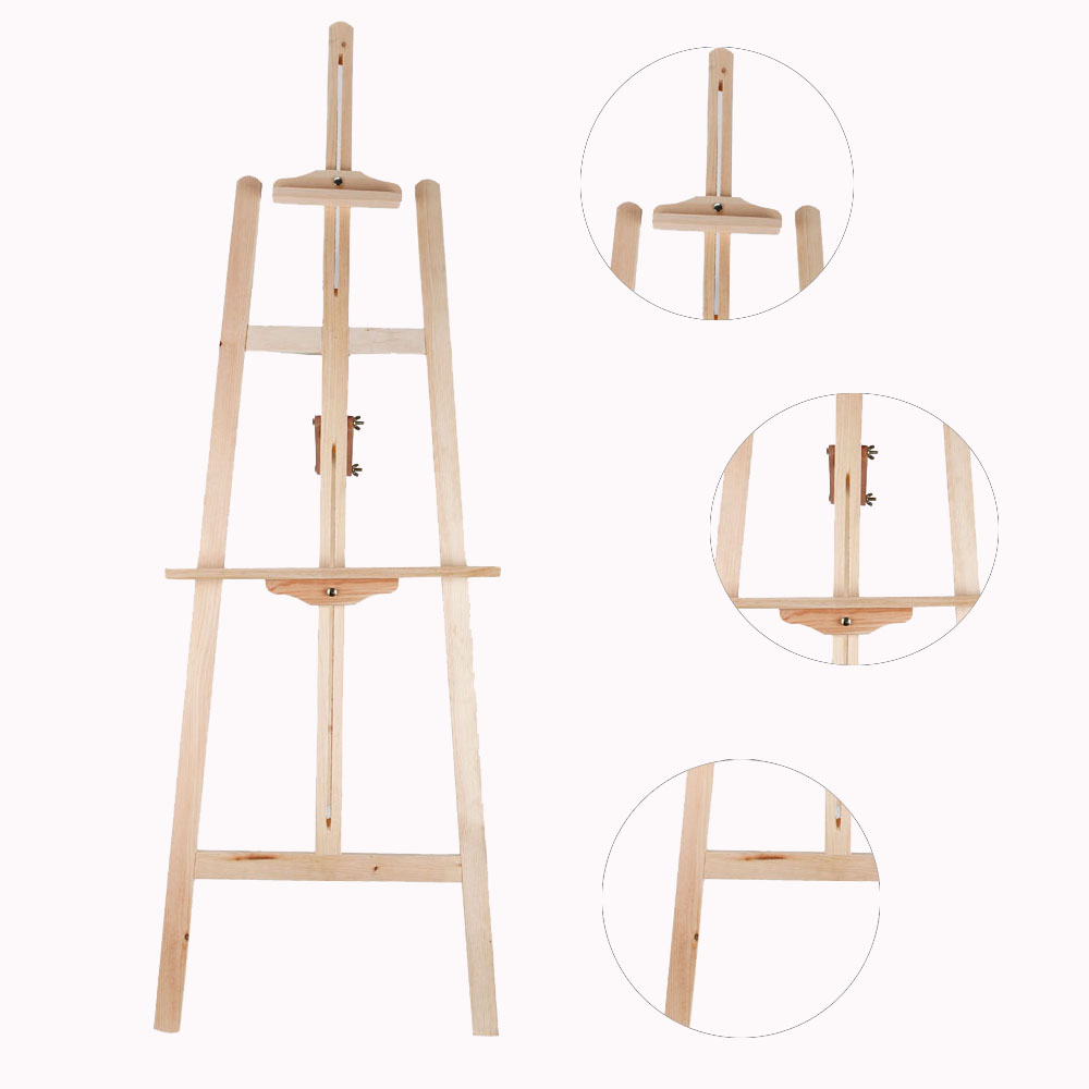 1000x1000 Floor Beautiful Floor Easel Stand Artist Durable Wooden Sketch