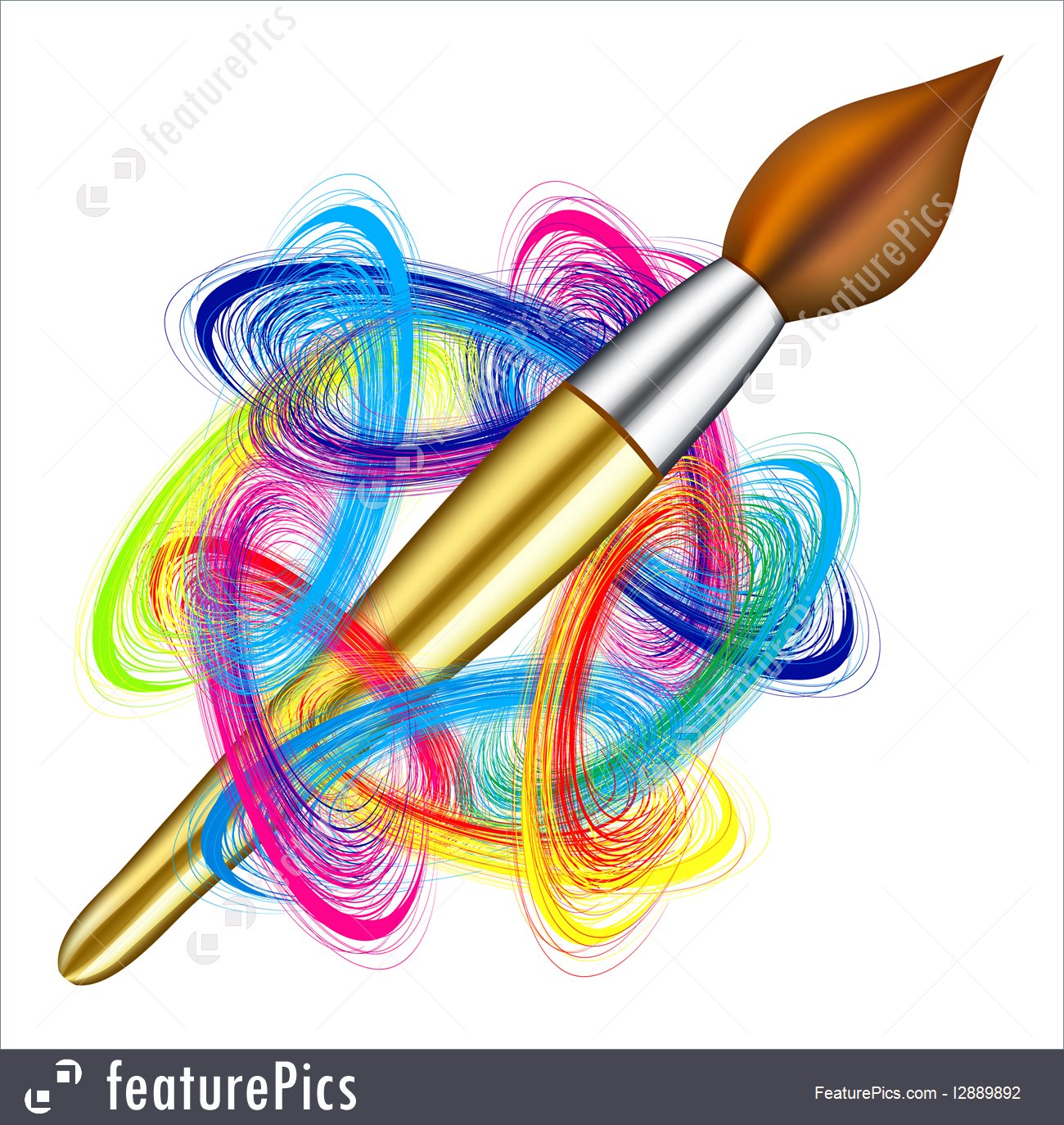 1300x1374 Artistic Tools Vector Artist's Palette And Brush