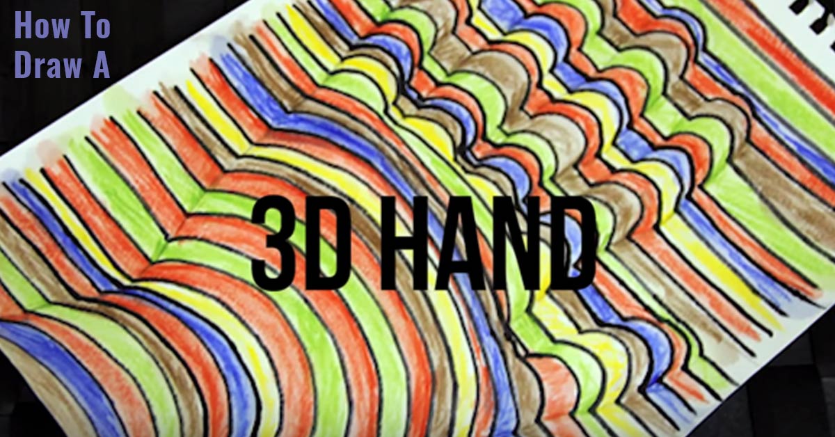1200x628 Super Cool 3 D Hand Art