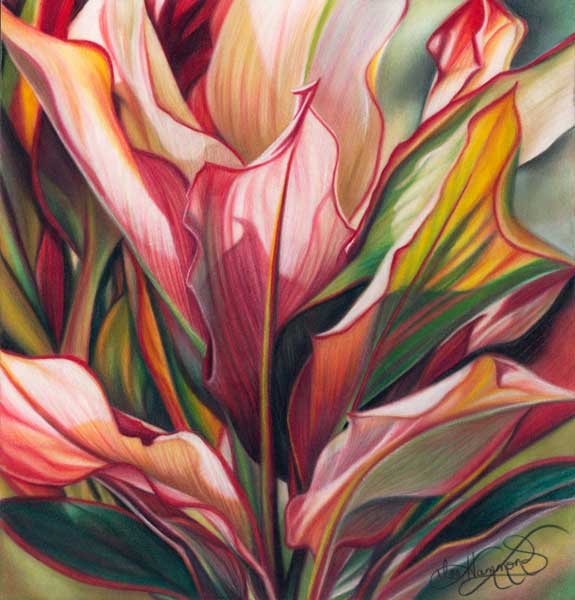 575x600 Drawing Flowers, How To Draw Flowers, Lee Hammond Artist, Art