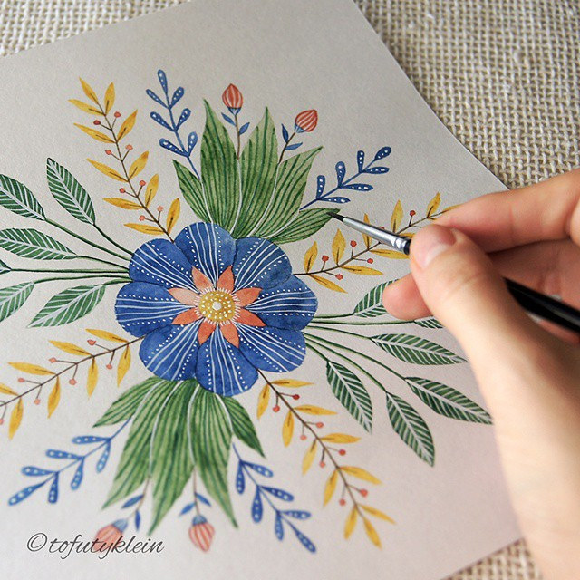 640x640 Morning Flowers