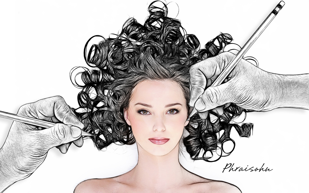 1000x625 Girl Artwork Drawing 3 By Phraisohn