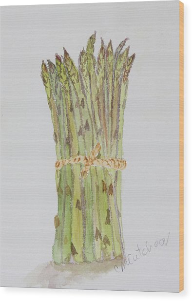 394x618 Asparagus Bunch Painting By Carol Mccutcheon