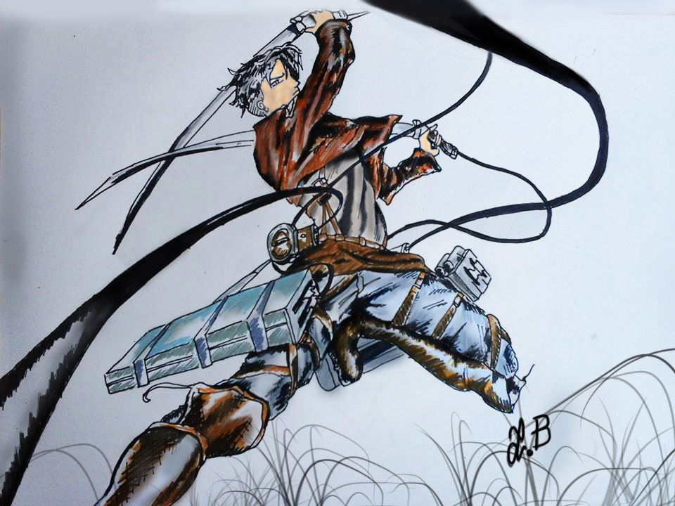 Attack On Titan Drawing at GetDrawings | Free download