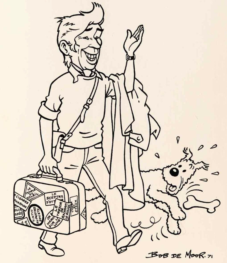 774x898 Tintin Turns Into A 1971 Drawing Up For Auction