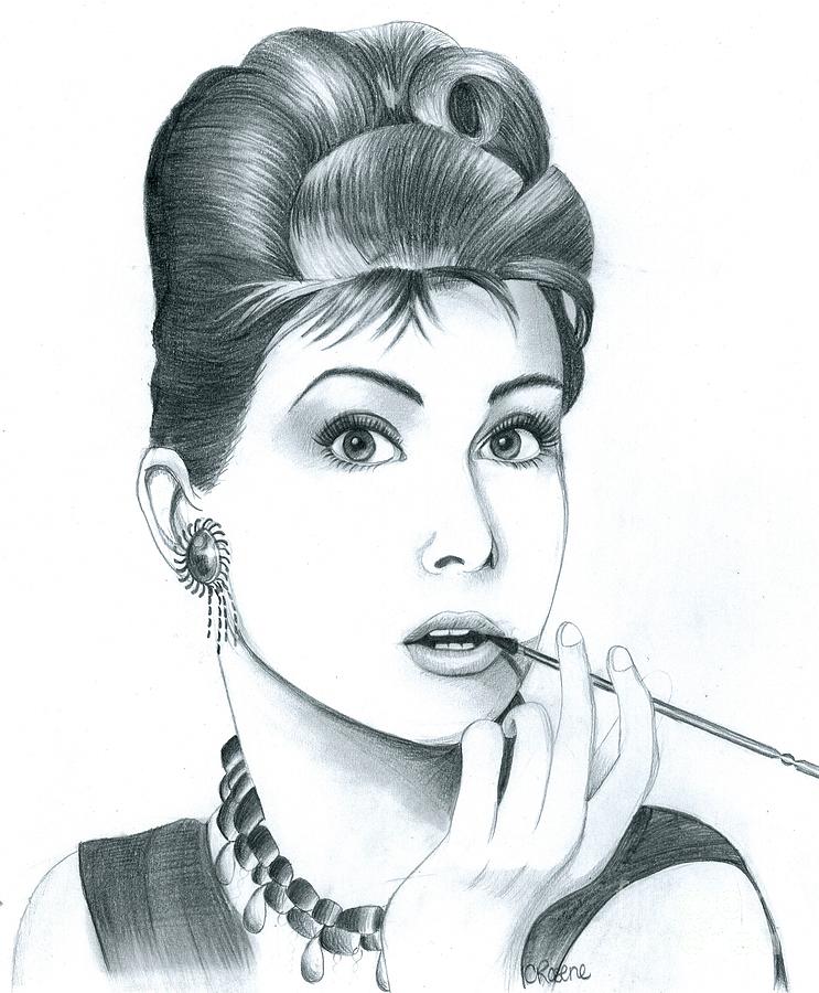 Audrey Hepburn Drawing at GetDrawings | Free download