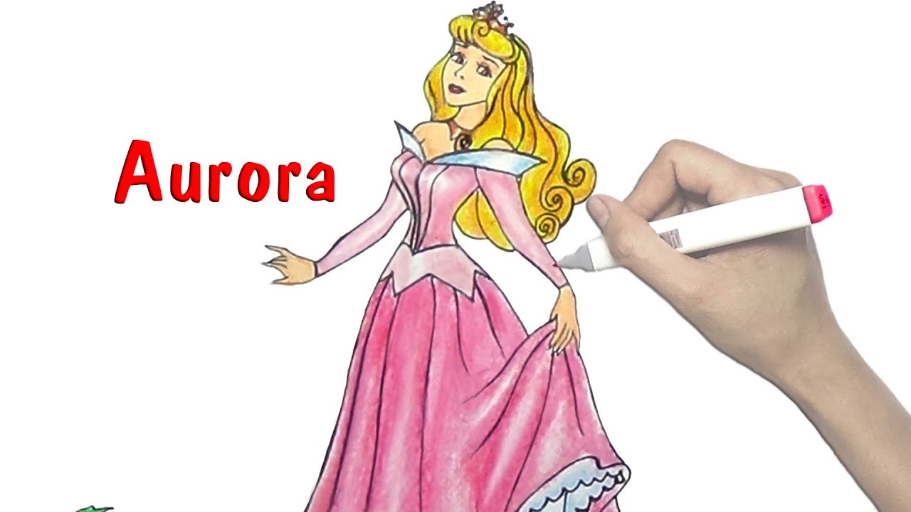 1280x720 How To Draw Aurora Princess
