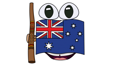 382x215 How To Draw Australian Flag, Easy Step By Step Drawing Tutorial