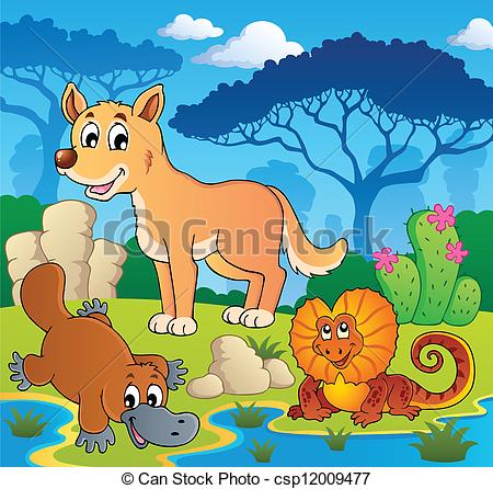 450x446 Australian Animals Theme 2