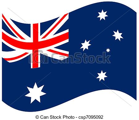 Australian Flag Drawing at GetDrawings | Free download