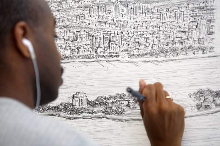 720x479 British Artist With Autism Draws Cities From Memory. The New Gentleman