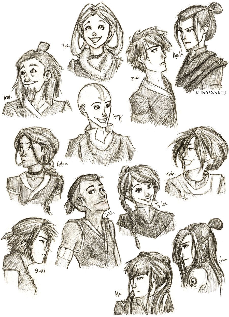 900x1245 Avatar The Last Airbender By Random
