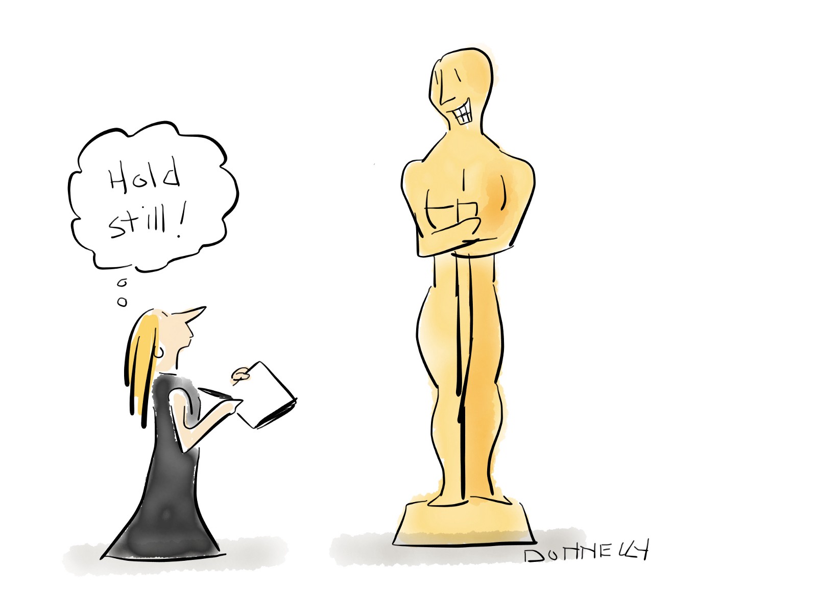 1600x1200 Live Drawing The 90th Academy Awards! Liza Donnelly Medium