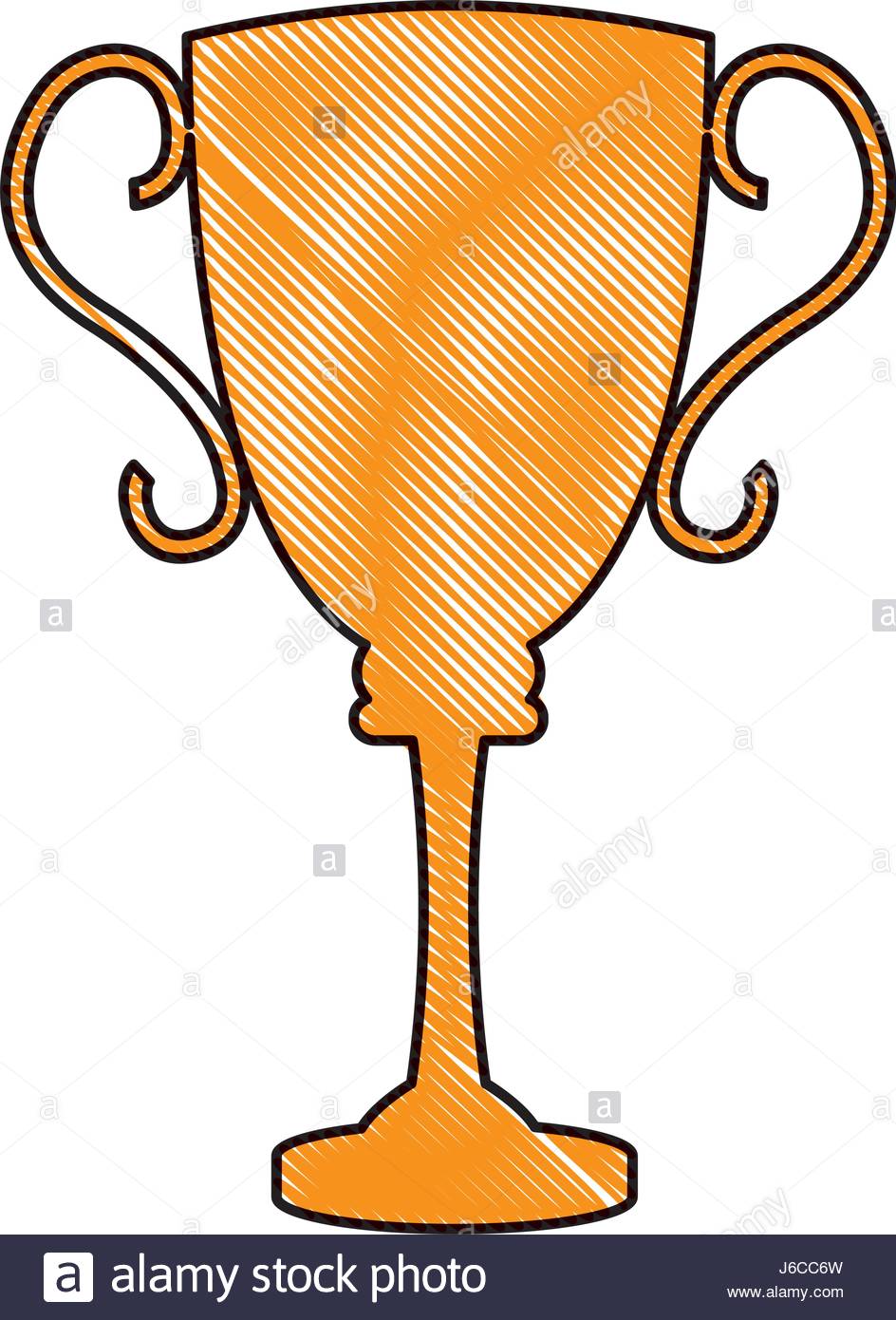944x1390 Drawing Trophy Award Sport Winner Element Stock Vector Art