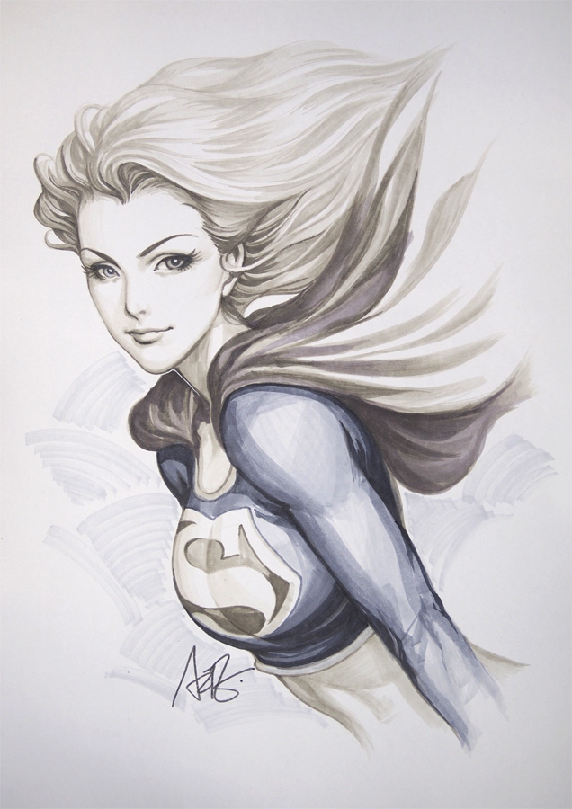 636x900 Super Girl Original1 By Artgerm