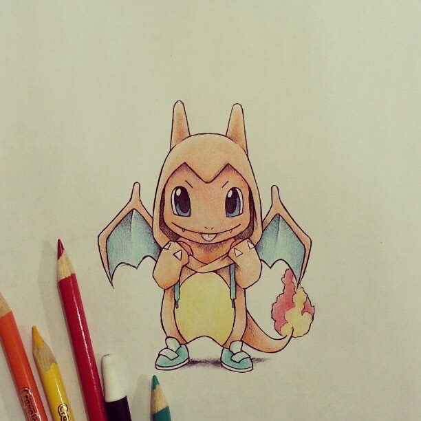 612x612 Awesome Pokemon Art By Itsbirdy.