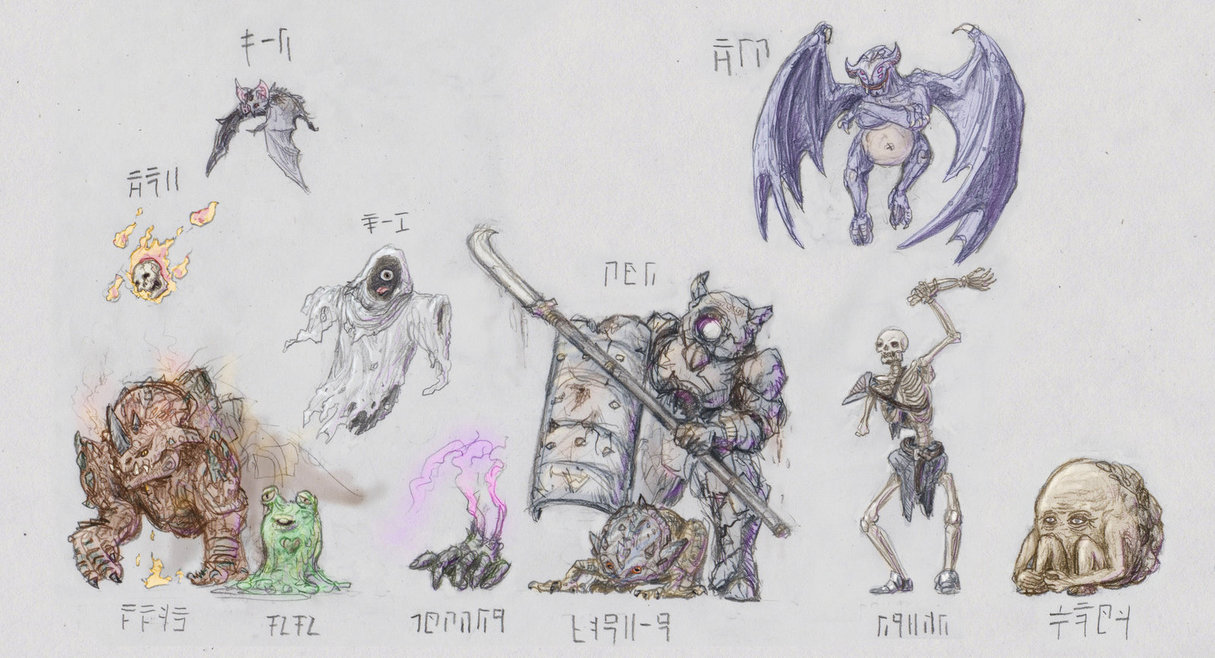 1215x658 Legend Of Zelda Enemies, A Z, Part 1 By Xiaorobear