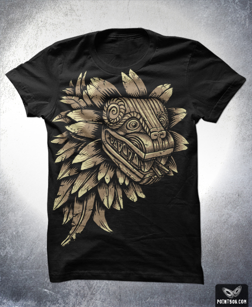 504x613 Aztec Dragon Shirt