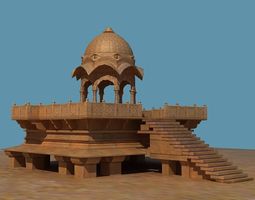 255x200 Aztec Temple 3d Models Cgtrader