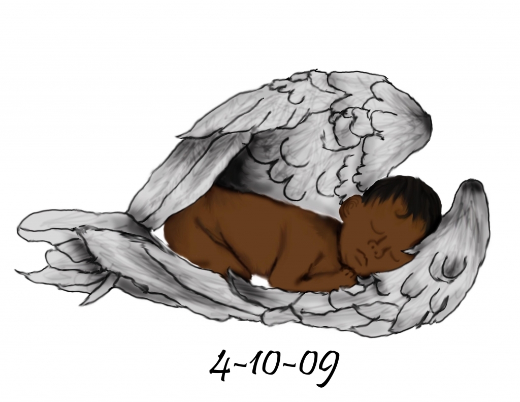 1024x791 Baby Angel Drawings Memorable Angel Amp Ba Tattoo For Men Tattoes