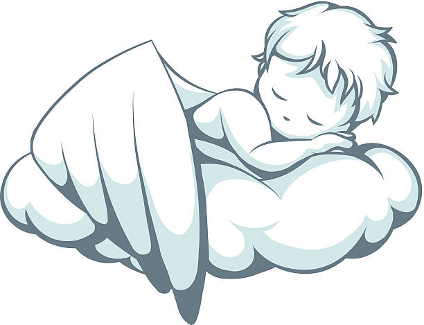 612x469 Photos Sleeping Baby Angel Drawings,