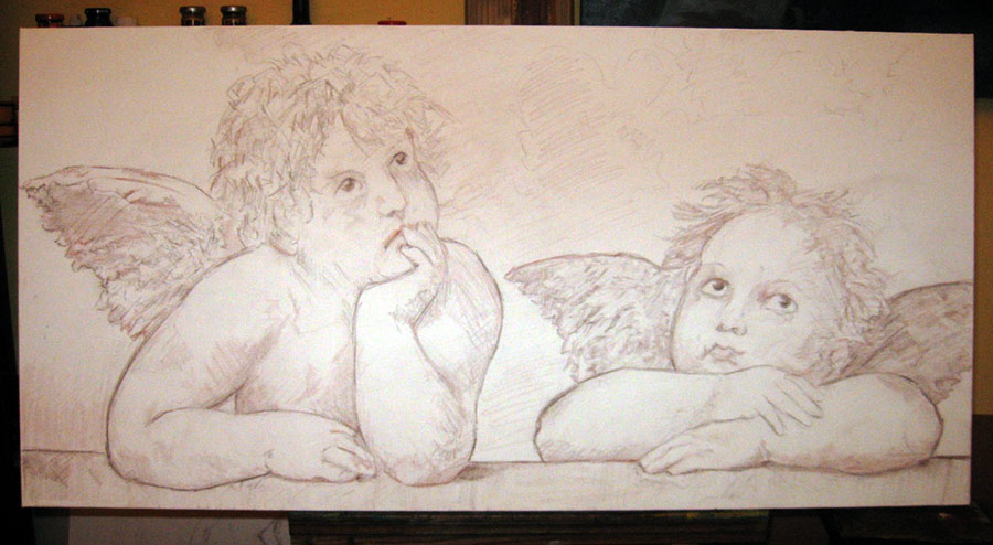 900x494 Finished Raphael's Angels Fine Arts Gallery