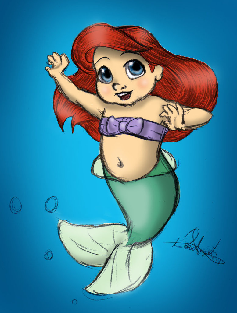 777x1028 Baby Ariel By Daviskingdom