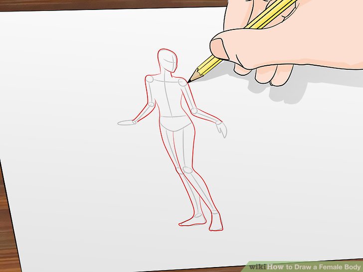 728x546 2 Clear And Easy Ways To Draw A Female Body