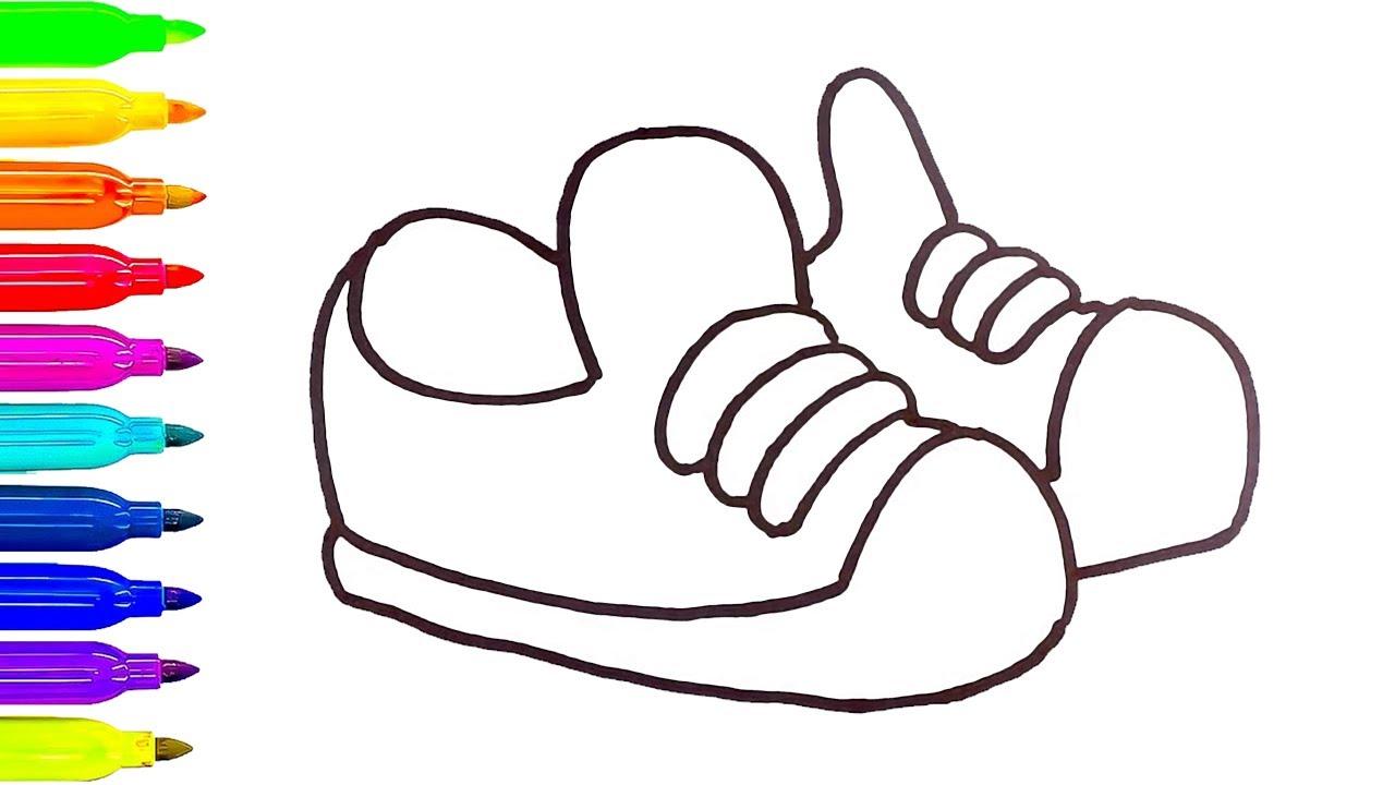 1280x720 Baby Booties Coloring Pages Coloring Pages