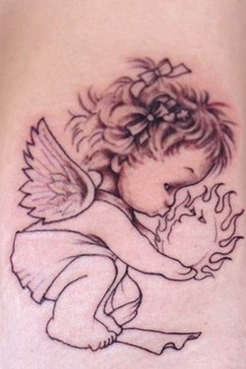 500x750 Tattoo Jobs Hiring, Baby Boy Angel Tattoo Designs, Gallery Direct