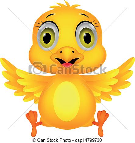 443x470 Vector Illustration Of Cute Baby Chicken Cartoon Vectors