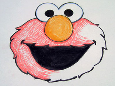 400x300 How To Draw Ernie Sesame Street. Learn How To Draw Elmo