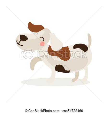 450x470 Brown Baby Dog Cute Cartoon Charater Object Icon Isolated