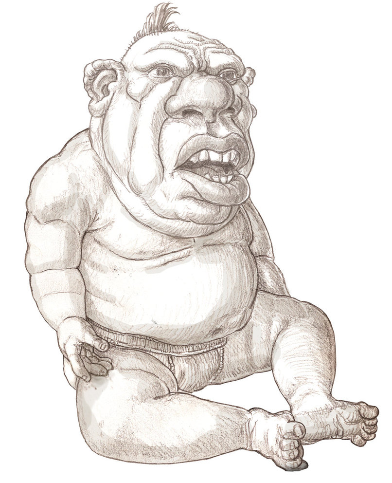 806x992 Ugly Baby By Marcgosselin