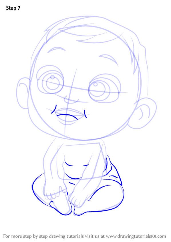 598x844 Learn How To Draw The Baby From Storks (Storks) Step By Step