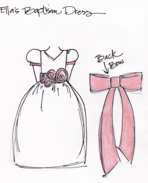 486x600 Ella's Baptism Dress The Sketch Amp The Dress