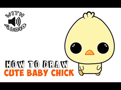 480x360 How To Draw Baby Duck Or Chibi Duckling Chick (Simple Steps