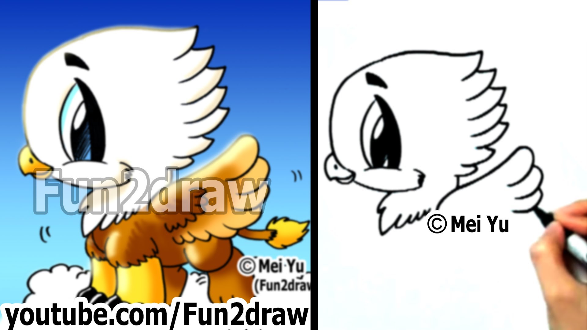 1920x1080 How To Draw A Griffin In 2 Min