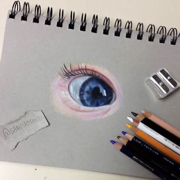 590x590 Baby Blue Eye On Behance