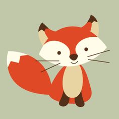 236x236 Free Digital Woodland Fox Scrapbooking Paper