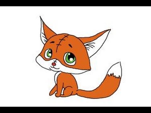 480x360 How To Draw A Baby Fox