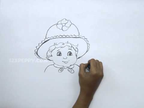 480x360 How To Draw Baby Girl