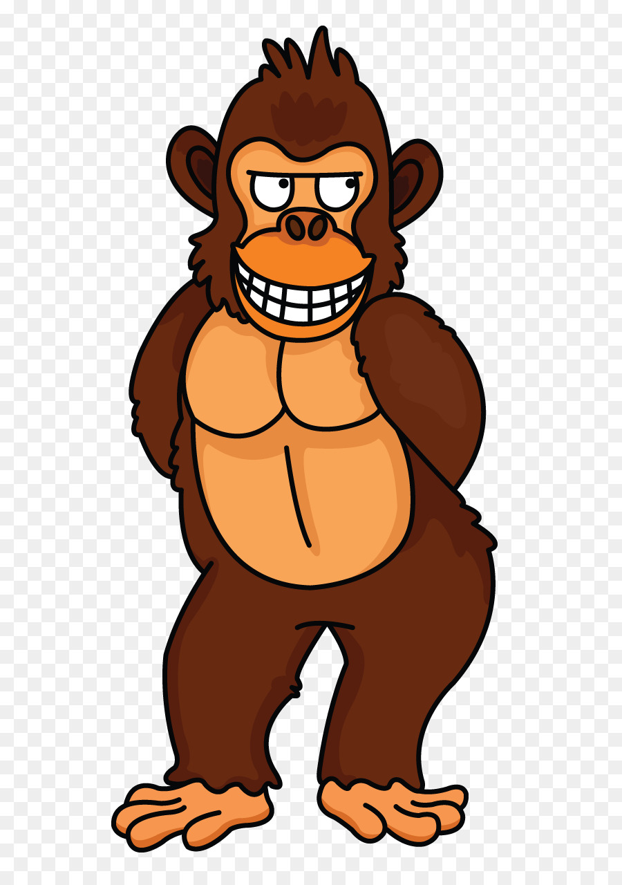 900x1280 Western Gorilla Baby Gorillas Bear Drawing Clip Art